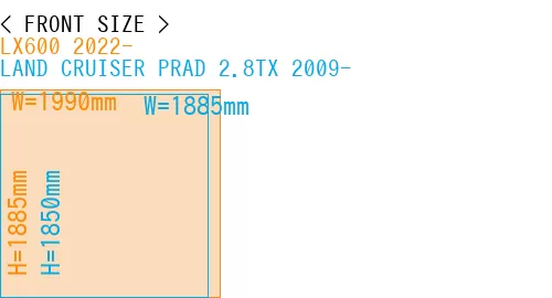 #LX600 2022- + LAND CRUISER PRAD 2.8TX 2009-